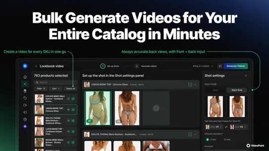 VideoPoint | Fashion AI Videos screenshot