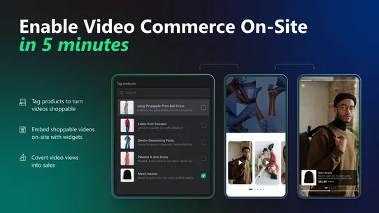 VideoPoint Shoppable Video UGC screenshot