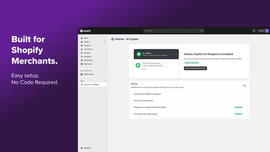 iAdvize: AI Shopping Assistant screenshot