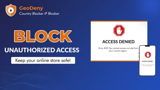 GD: Country blocker IP blocker screenshot