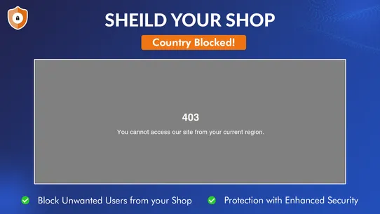 GD: Country blocker IP blocker screenshot