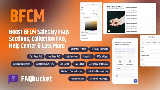 FAQbucket: Product FAQ &amp; Page screenshot
