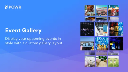 POWR: Event Gallery Showcase screenshot