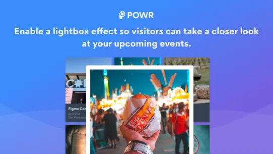 POWR: Event Gallery Showcase screenshot