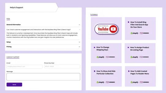 Keyideas Ring Filter &amp; Search screenshot