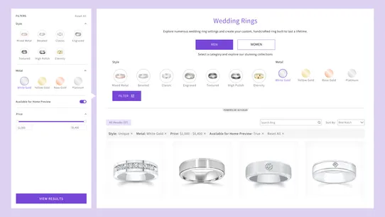 Keyideas Ring Filter &amp; Search screenshot