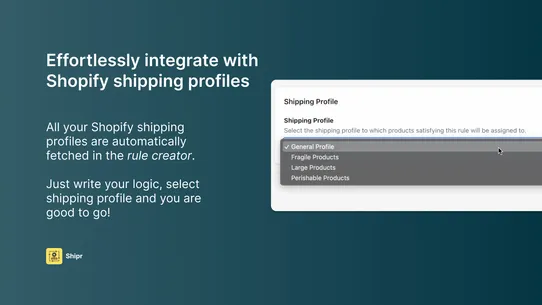 Auto Shipping Profile: Shipr screenshot