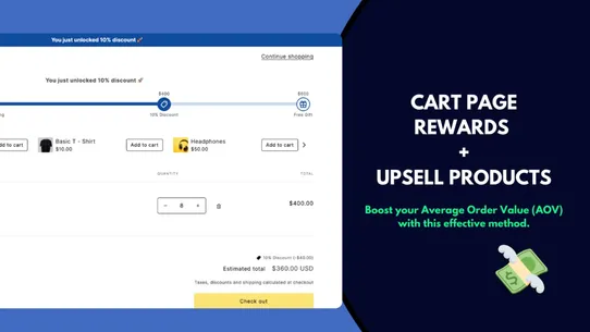 Progress Bar Upsell ‑ Cypher screenshot