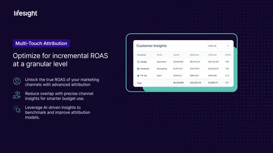 Lifesight: Attribution &amp; MMM screenshot