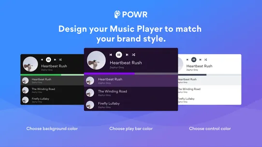 POWR: MP3 Music Player Audio screenshot