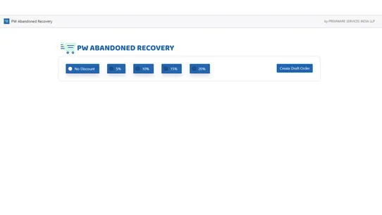 Engees Abandoned Cart Recovery screenshot