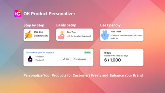 OK Product Personalizer screenshot