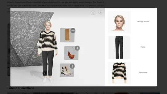 PICTOFiT Virtual Try‑On screenshot