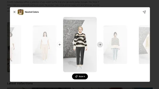 PICTOFiT Virtual Try‑On screenshot