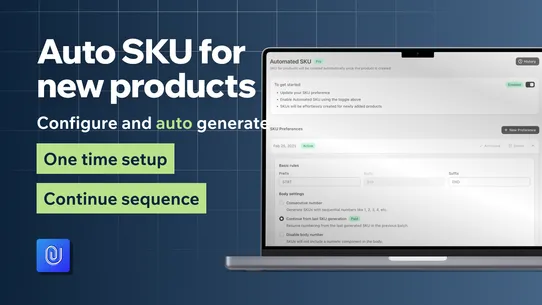 F: SKU Code Generator screenshot
