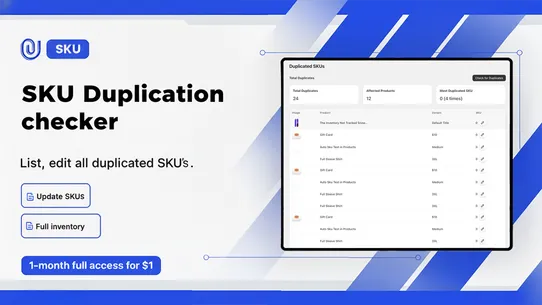 F: SKU Code Generator screenshot