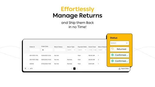 OTO ‑ Shipping Gateway screenshot