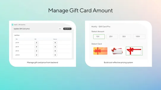 Hukify ‑ Gift Card Pro screenshot