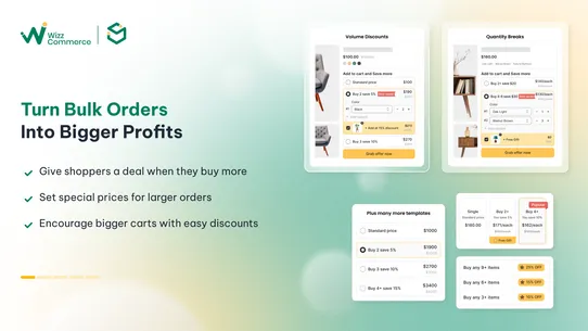 Snap Bundles Volume Discounts screenshot