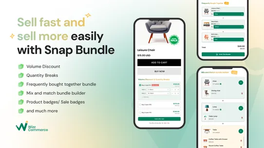 Snap Volume Discounts Bundle screenshot