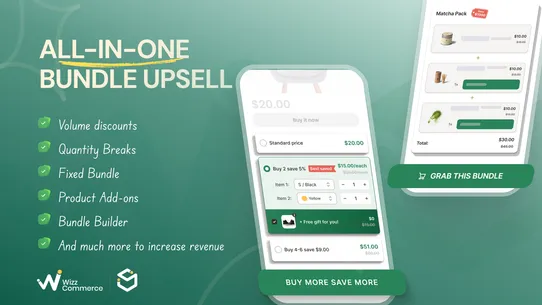 Snap Bundles Volume Discounts screenshot