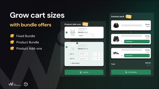 Snap Bundles Volume Discounts screenshot