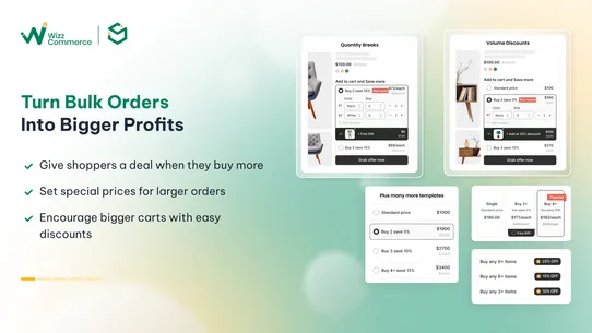Snap Bundles Volume Discounts screenshot