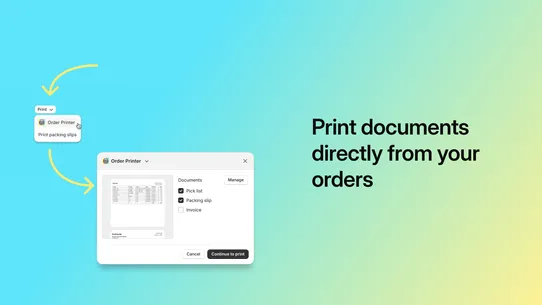 Shopify Order Printer screenshot