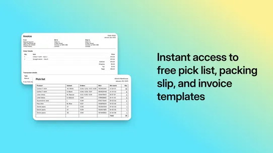 Shopify Order Printer screenshot