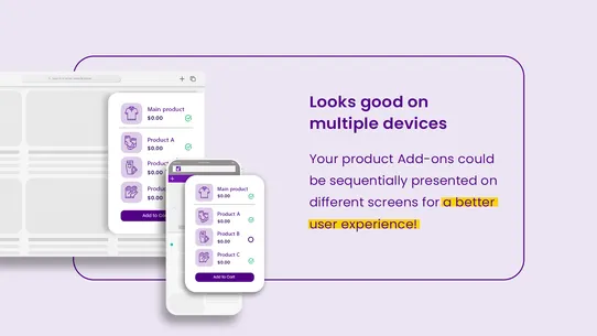 Add2Get | Product Add‑ons screenshot