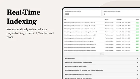 IndexNow: for Bing and Yandex screenshot
