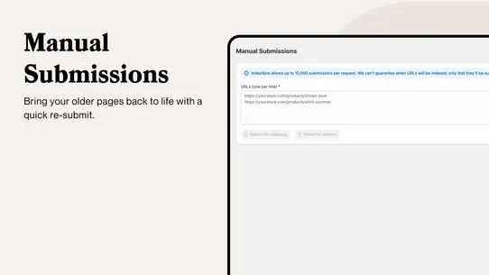 IndexNow: for Bing and Yandex screenshot