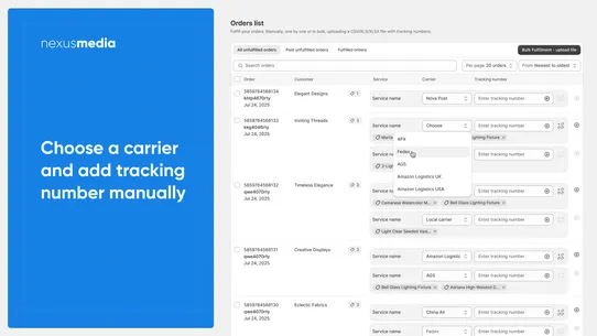 Easy Fulfillment: Bulk Fulfill screenshot