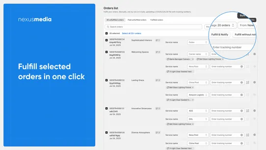 Easy Fulfillment: Bulk Fulfill screenshot