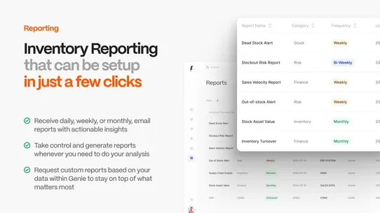 Genie: Inventory Management screenshot
