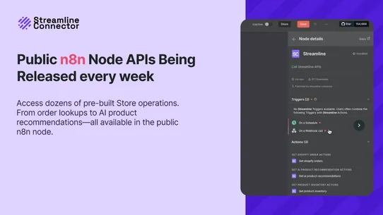 Streamline: n8n, VF &amp; Botpress screenshot