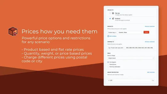 Parcelify: Shipping Rates screenshot