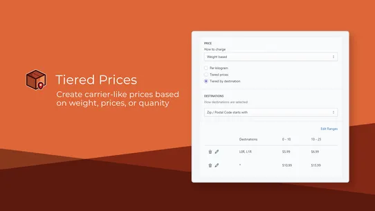 Parcelify: Shipping Rates screenshot