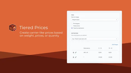 Parcelify: Shipping Rates screenshot