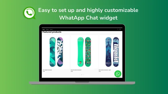 TEQIE Whatsapp Button screenshot