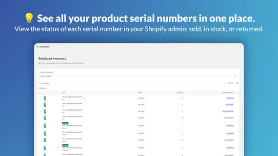 SerializeIt screenshot