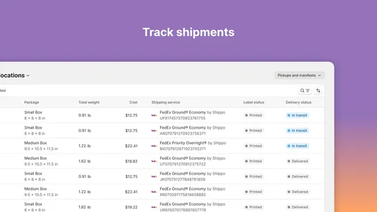 FedEx by Shippo screenshot