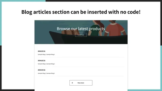 UR: Smart Blog Articles screenshot