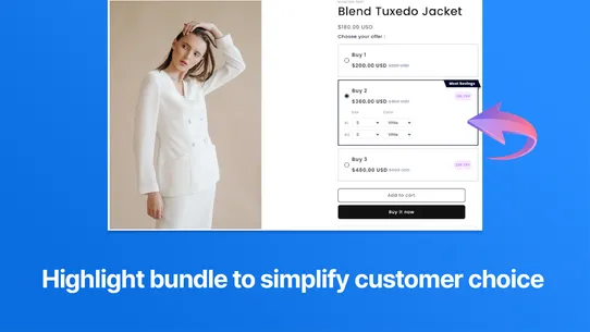 Shopzon Product Bundles screenshot