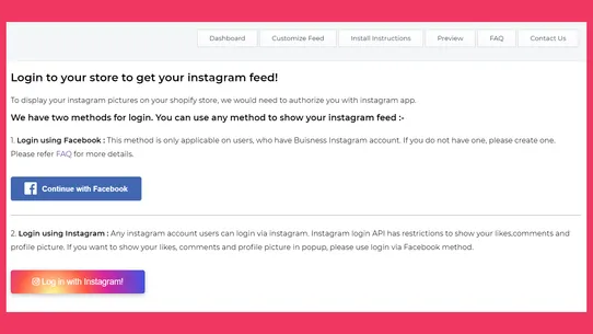 Instagram Feed Instafeed RPTR screenshot