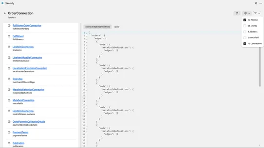 Skemify ‑ GraphQL Explorer App screenshot