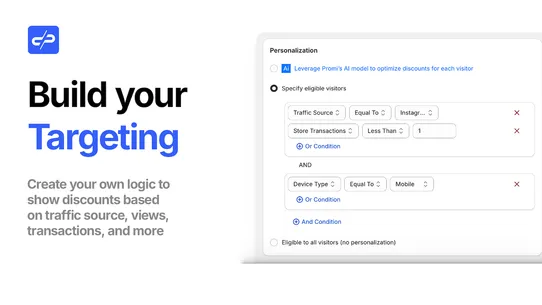 Promi AI: Personalized Offers screenshot