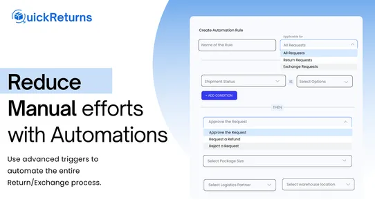 Quick Returns and Exchanges ↻↺ screenshot