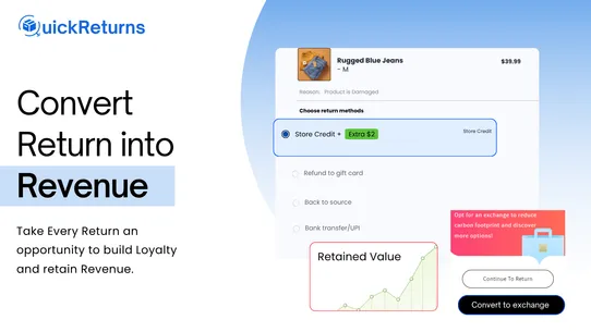 Quick Returns and Exchanges ↻↺ screenshot