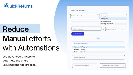 Quick Returns and Exchanges ↻↺ screenshot